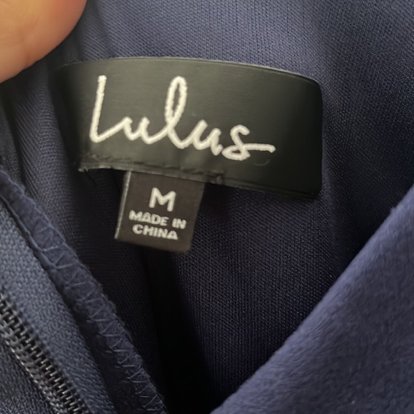 New lulu’s Mermaid Maxi Dress w/scoop back - Picture 9 of 14